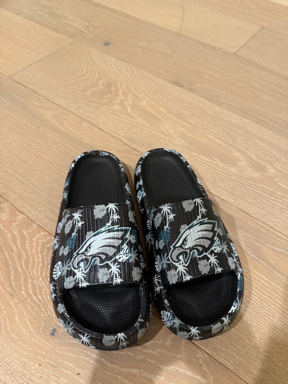 FOCO Eagles Women’s size 5/6 Sliders